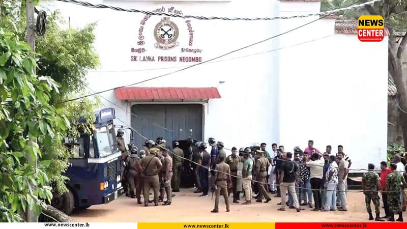 Who is the Indian inmate who died in the Negombo Prison clash?
