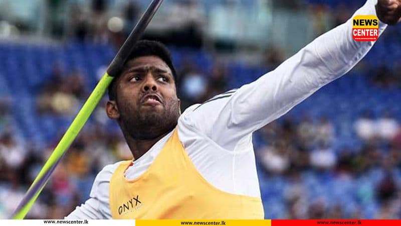 Javelin thrower Rumesh Tharanga climbs to fifth in world rankings